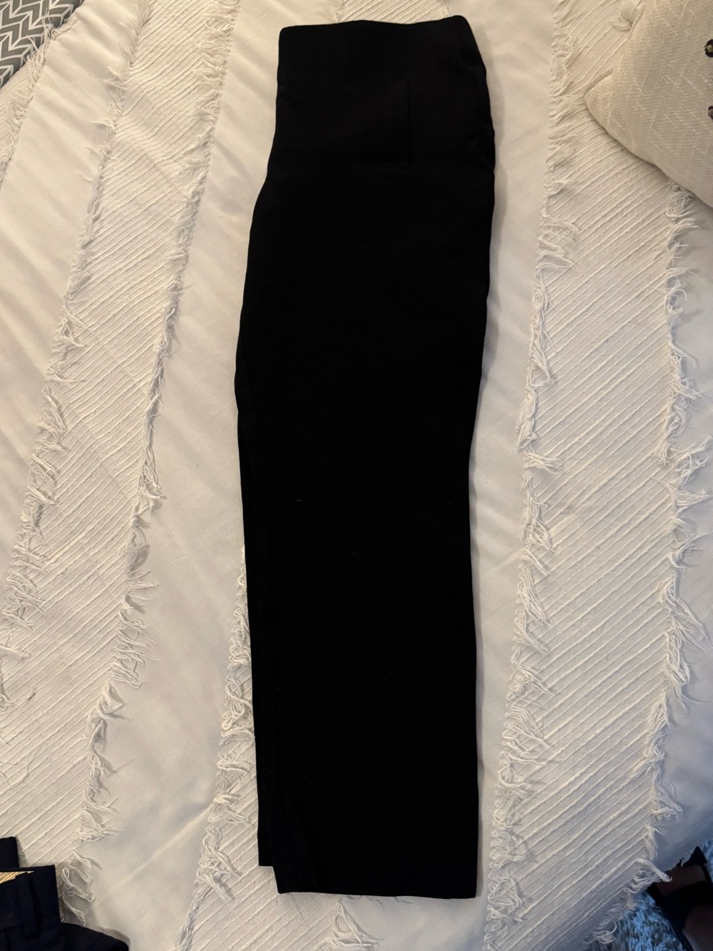 Black High-Waist Dress Pant  - Sleek Professional Style